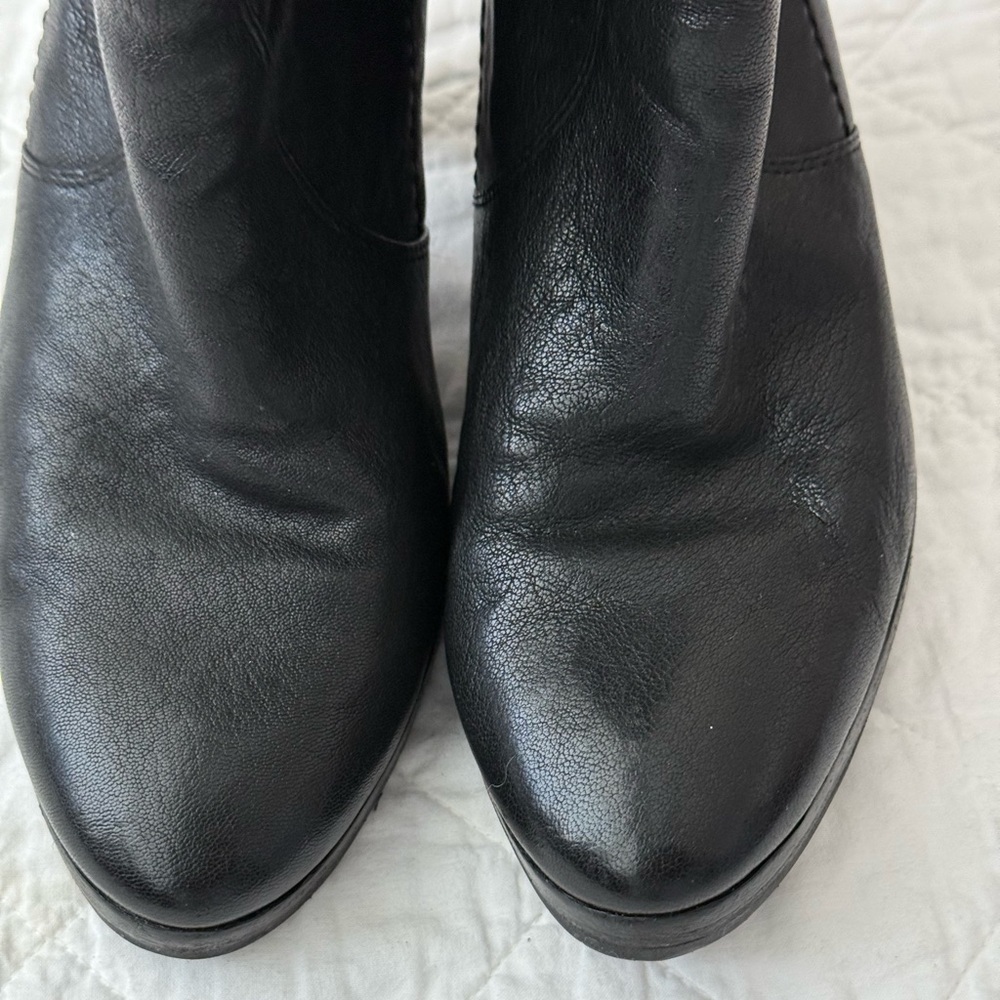 Authentic MICHAEL KORS FLEUR Black Leather Designer Convertible Tall - Picture 5 of 13